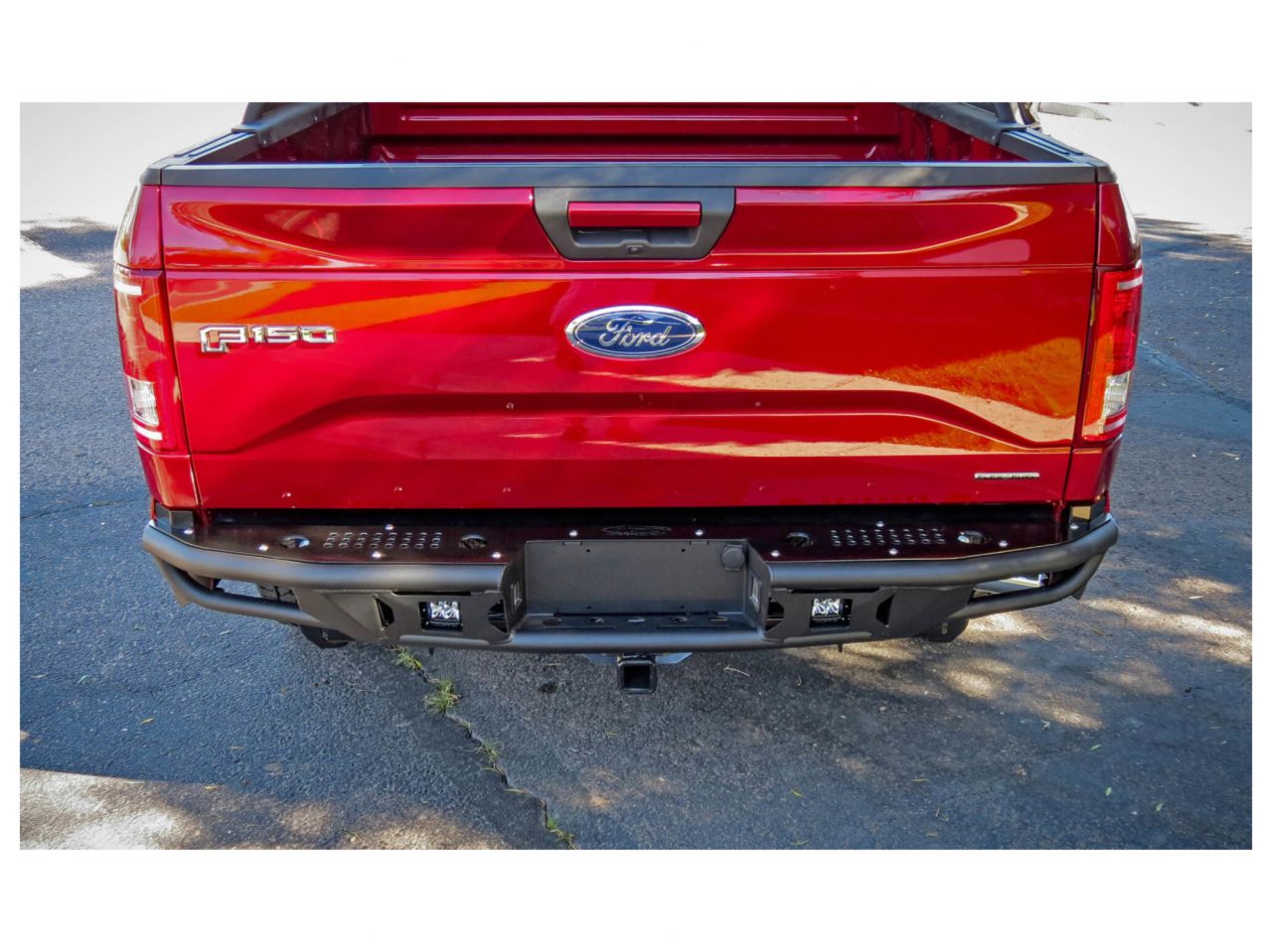 Addictive Desert Designs 2015-2019 Ford F 150 Race Series R Rear Bumper w/ Backup Sensor Cutout