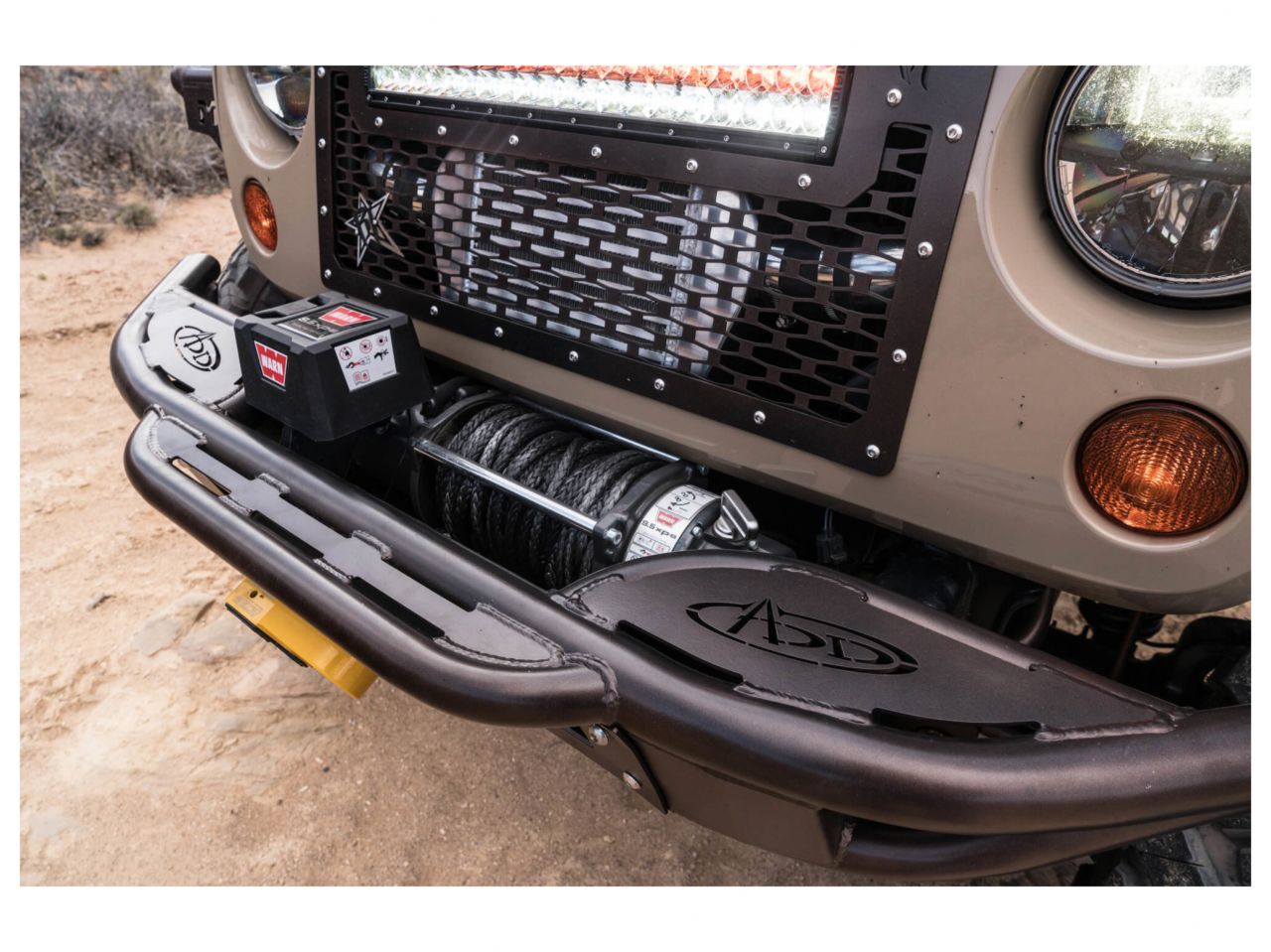 Addictive Desert Designs 2007 - 2018 Jeep JK Venom Winch Front Bumper