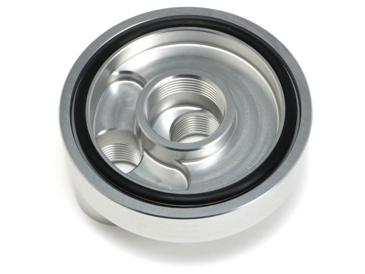 Hamburger's Performance Spin-On Oil Filter Bypass Adapter; Ford Diesel With 1 1/2-12 Threads