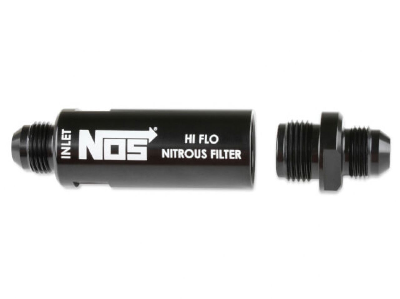 NOS In-Line Hi-Flow Nitrous Filter,8AN - Black