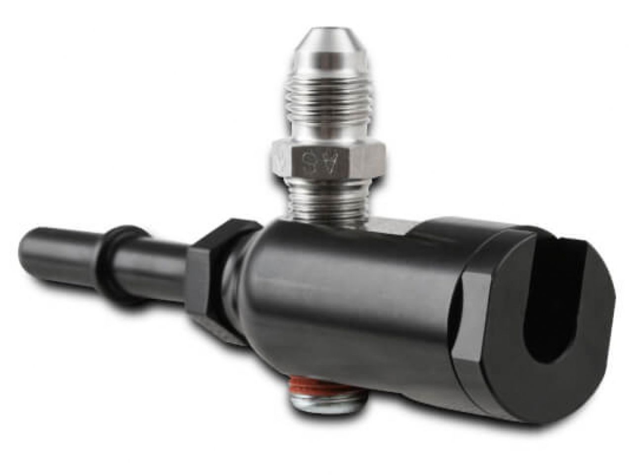 NOS Late Model Billet Fuel Line Adapter - Fits 5/16" Fuel Rail