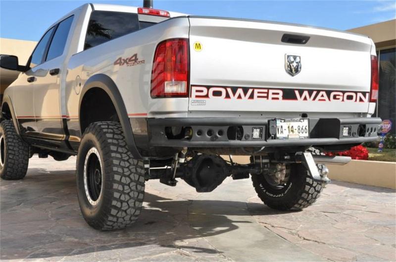 Addictive Desert Designs 10-18 Dodge RAM 2500 Dimple R Rear Bumper w/ Backup Sensor Cutout R5122912801NA Main Image