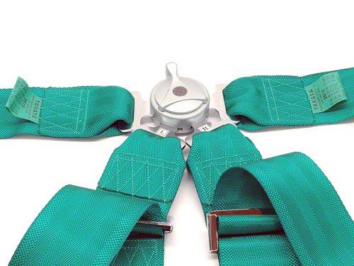 Takata 4 Point Professional Race Harness 3"shoulder belt Snap On