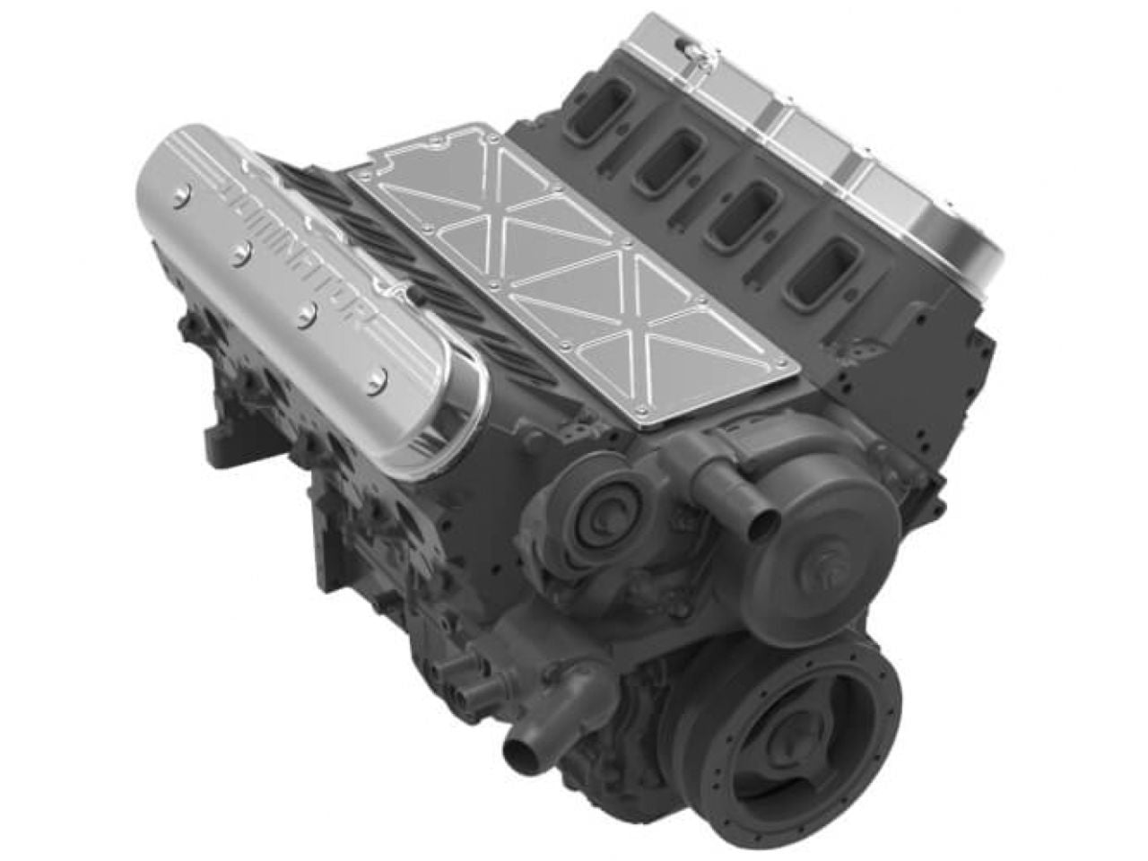 Holley LS Valley Cover - Trussed