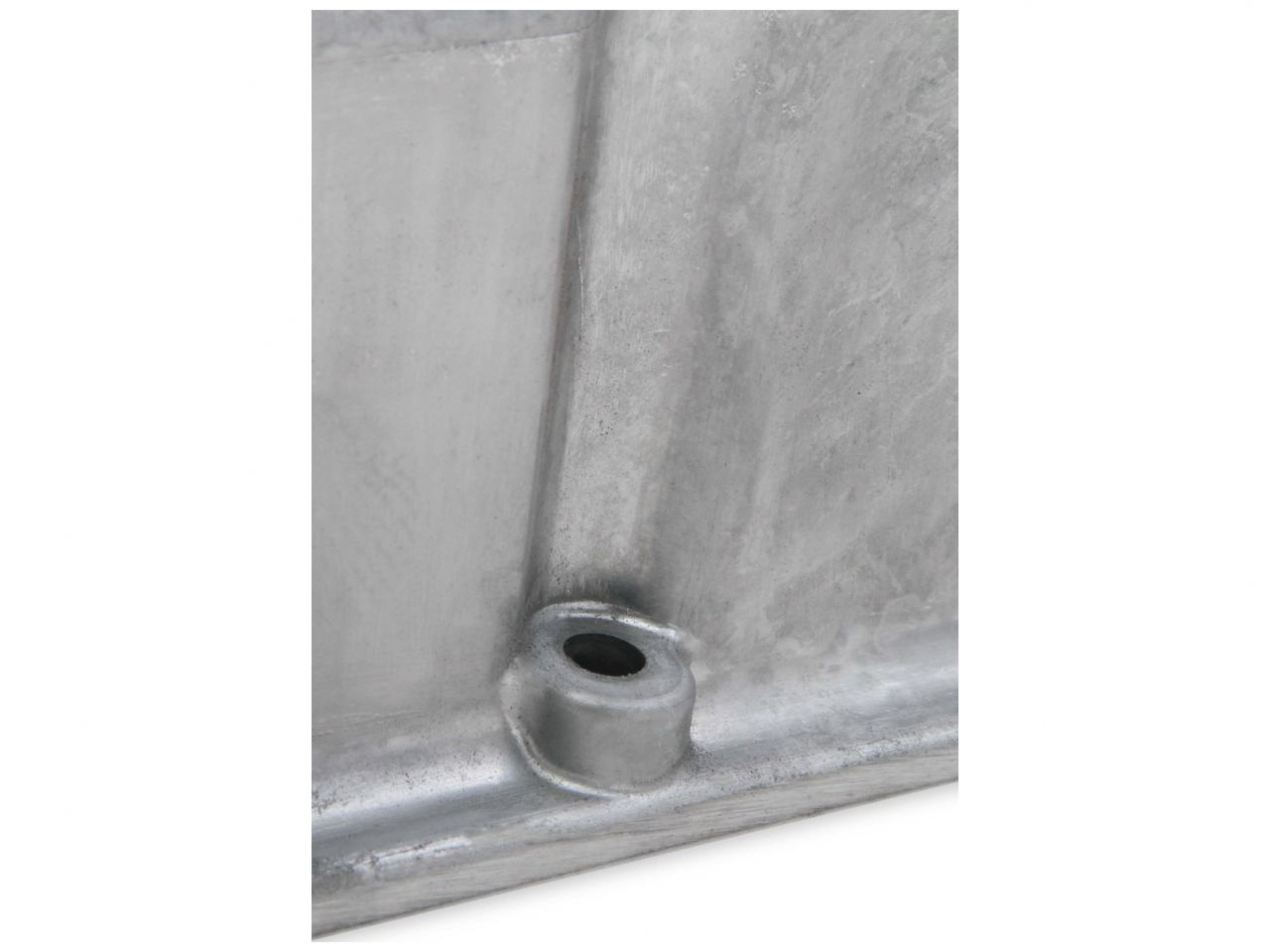 Holley M/T Valve Covers for Small Block Chevy Engines - Natural Cast Finish