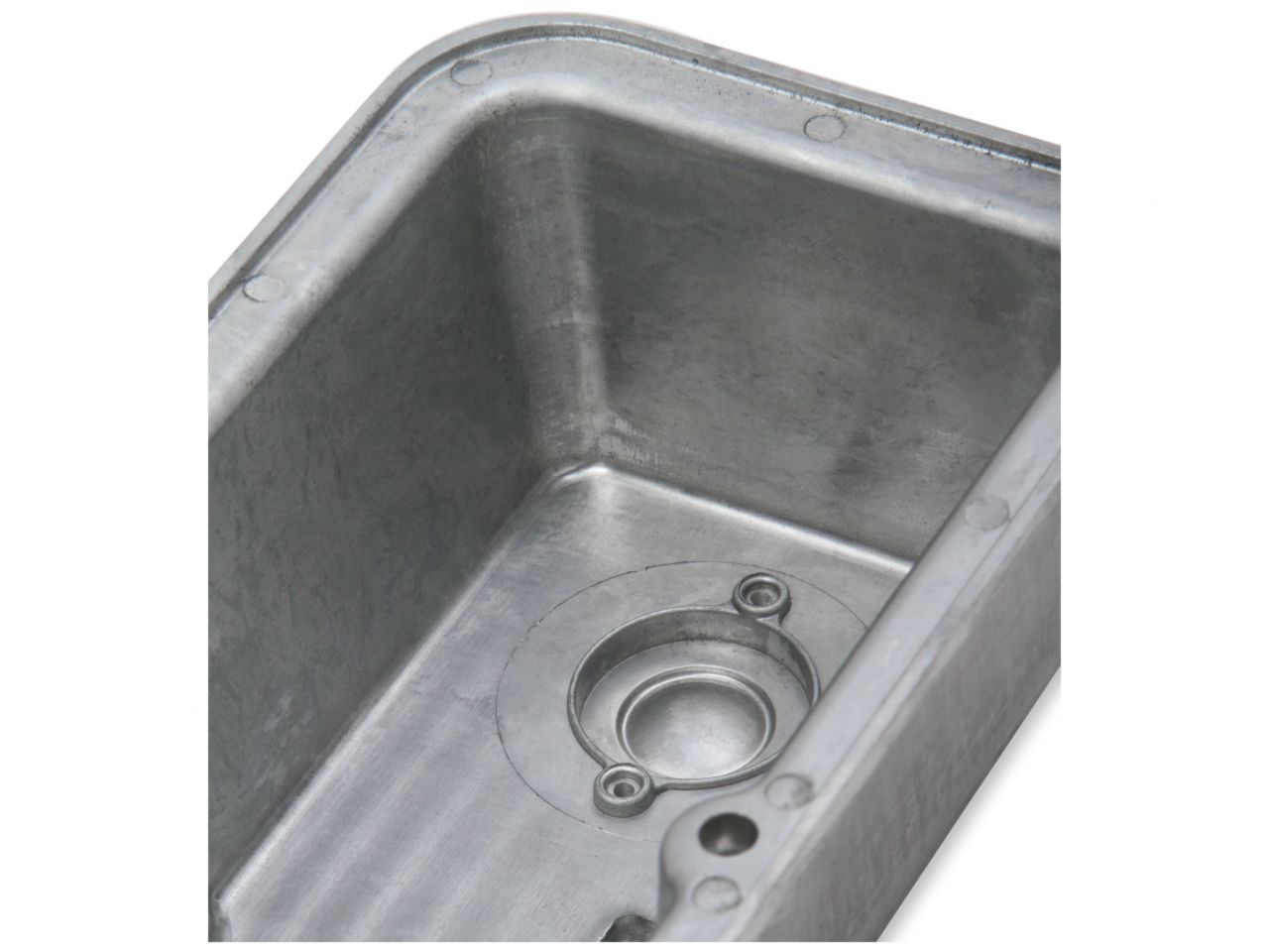 Holley M/T Valve Covers for Small Block Chevy Engines - Natural Cast Finish