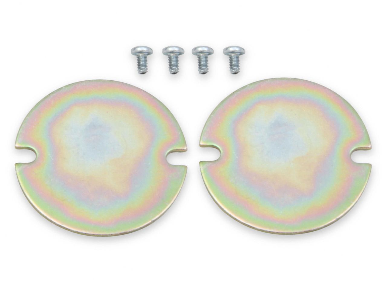 Holley M/T Valve Covers for Small Block Chevy Engines - Natural Cast Finish