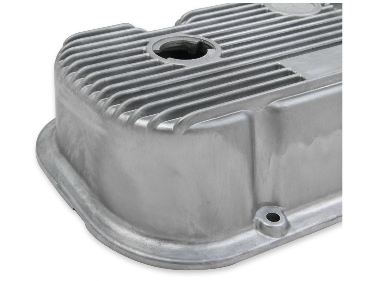 Holley M/T Valve Covers for Big Block Chevy Engines - Natural Finish