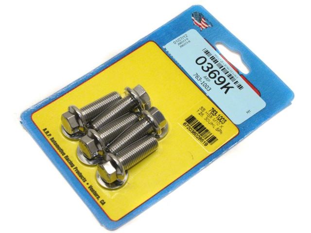 ARP Metric Hex Bolt 5pc Stainless Steel M10 x 1.25 x 30
