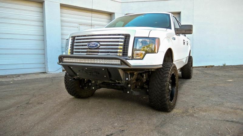 Addictive Desert Designs 09-14 Ford F-150 ADD Lite Front Bumper w/ Top Hoop F053842940103 Main Image
