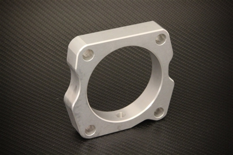 Torque Solution Throttle Body Spacer (Silver): Honda Accord V6 2003-2014 TS-TBS-003-2