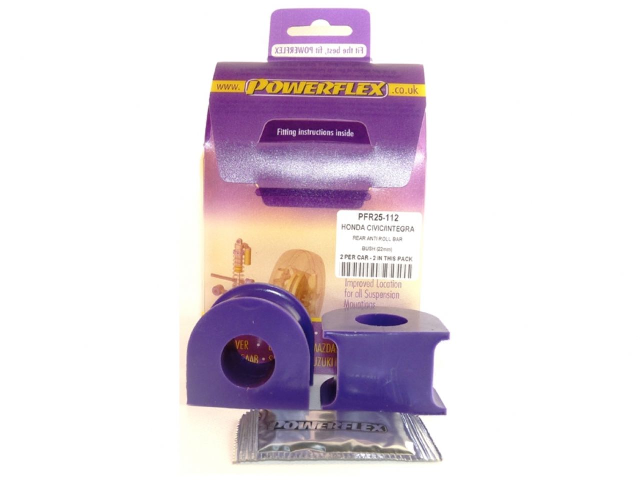 Powerflex Control Arm Bushings PFR25-112x2 Item Image