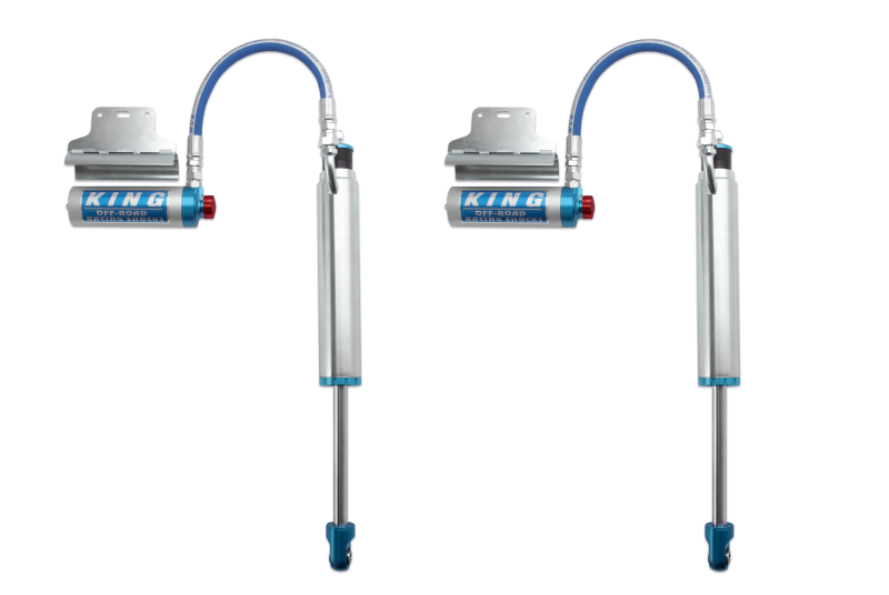 King Shocks 2005+ Toyota Tacoma (6 Lug) Rear 2.5 Dia Remote Reservoir Shock w/Adjuster (Pair) 25001-121A-EXT