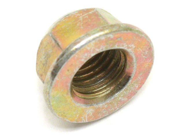 Diftech Copper Metric Flange Exhaust Lock Nut M10 x 1.25