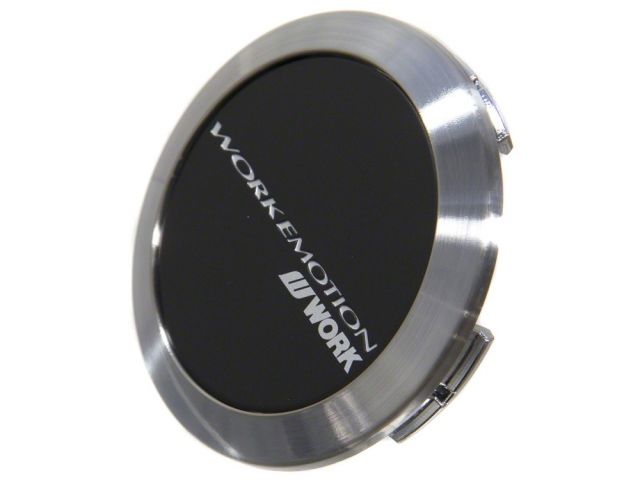Work Wheels Emotion Center Cap (Flat Type) Black