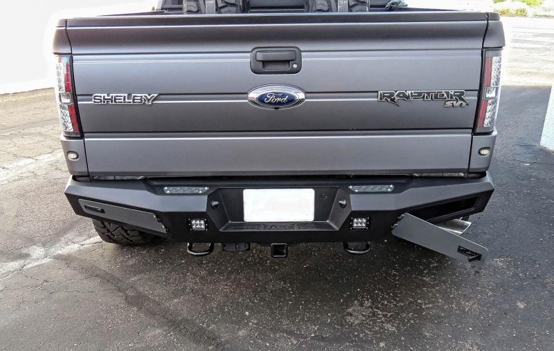 Addictive Desert Designs 10-14 Ford F-150 Raptor HoneyBadger Rear Bumper R017251280103 Main Image