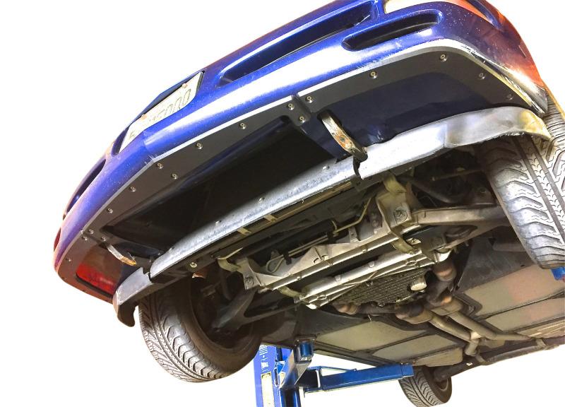 ProTEKt 97-04 Chevrolet Corvette C5 Custom Fit Front Bumper Skid Plates 9-CECOBS0-970 Main Image