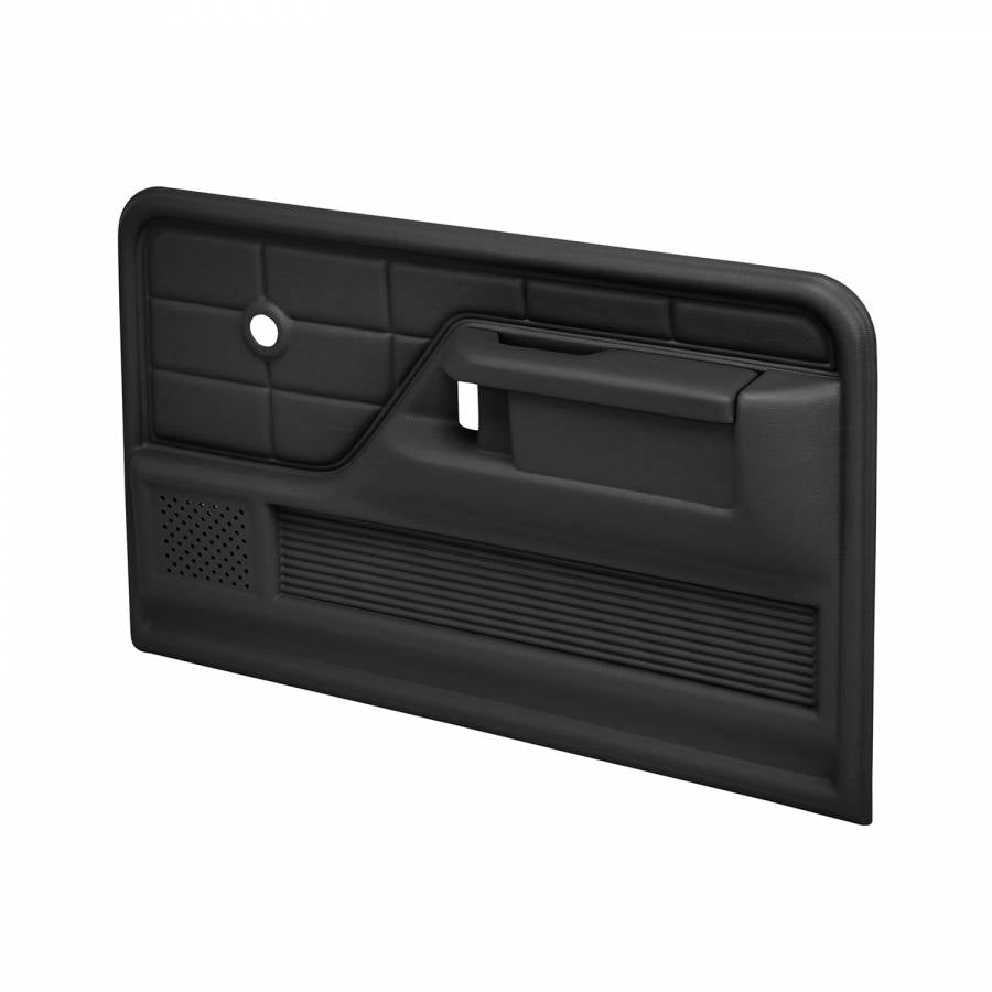 Coverlay Door Panel Pair 73-79 Ford F-Series Pickup Black