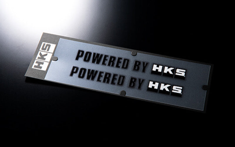 HKS HKS Sticker Powered By HKS W200 Black 51003-Ak133
