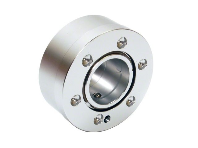 Splash Steering Wheel Quick Release Lock Cover Silver