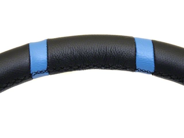 NRG 350mm Sport Steering Wheel 3" Deep New Blue