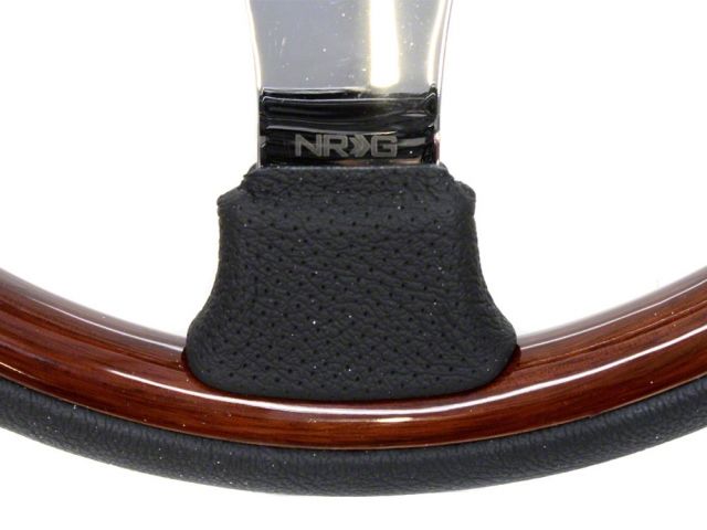 NRG Classic Wood Grain Wheel 350mm 3 Spoke