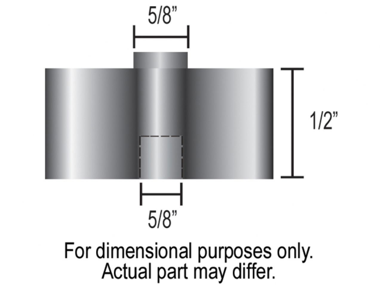Derale 1/2" Aluminum Belt Fan Spacer