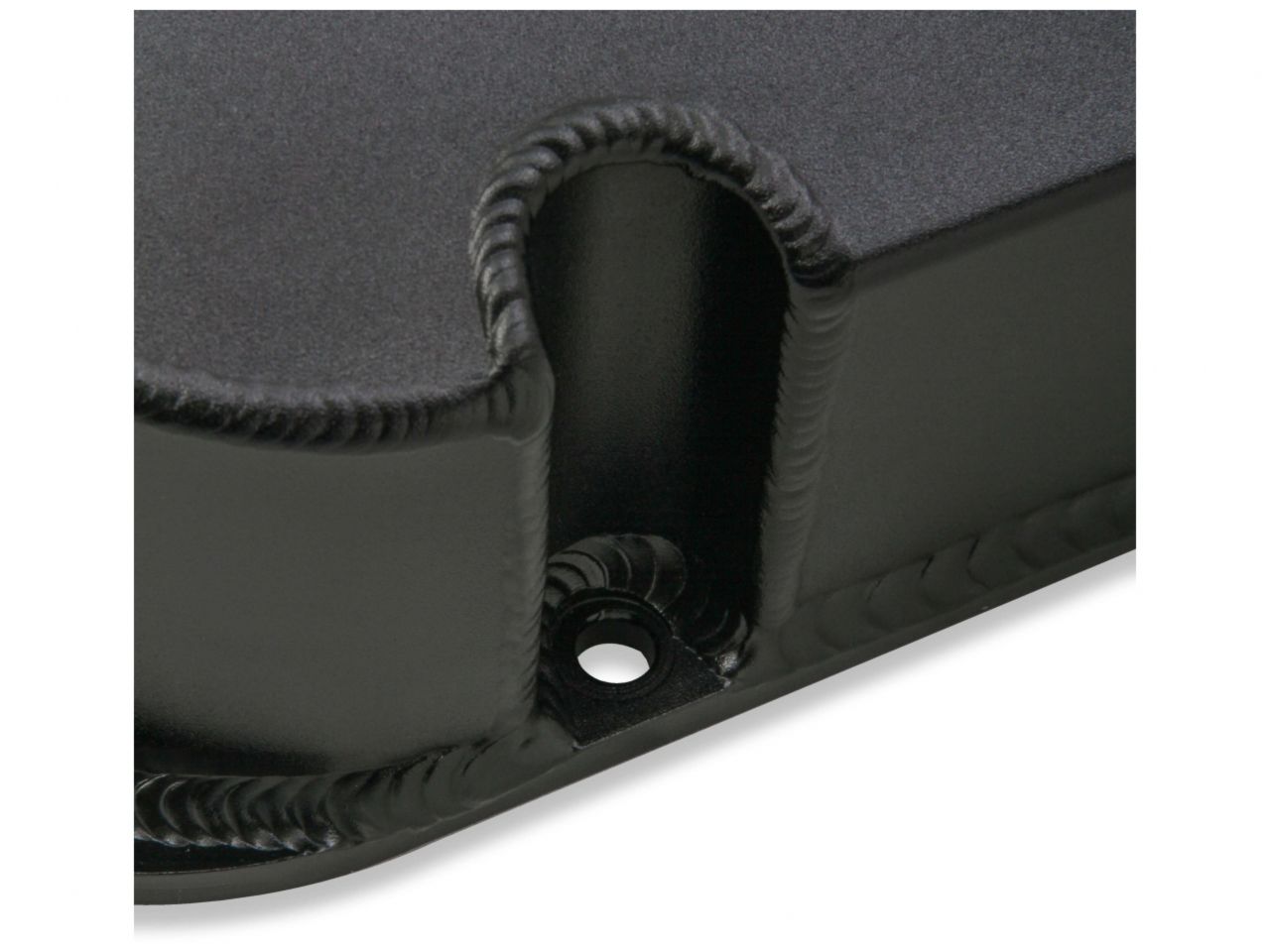 Holley GM BBC Fab Alum Valve CVB,BLK