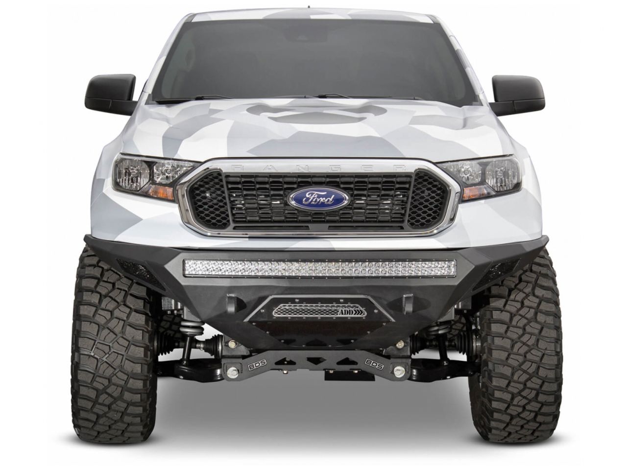 Addictive Desert Designs 2019 Ford Ranger Stealth Fighter Front Bumper