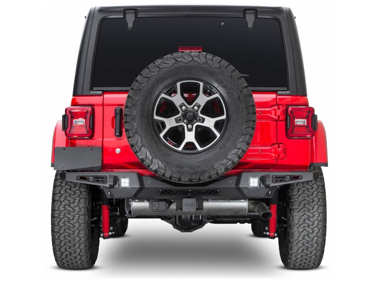 Addictive Desert Designs 18 Jeep Wrangler JL Stealth Fighter Rear Bumper w/ Backup Sensors