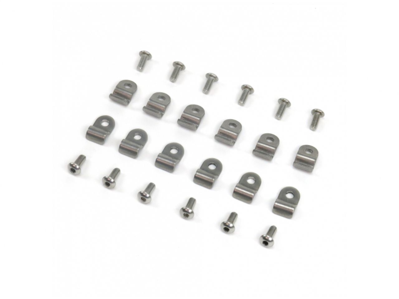 Helix Suspension 1/2 Stainless Steel Single Line Clamps - Pack of 12