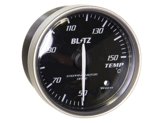Blitz Racing Meter SD Metric Water Temp Gauge 60mm Black