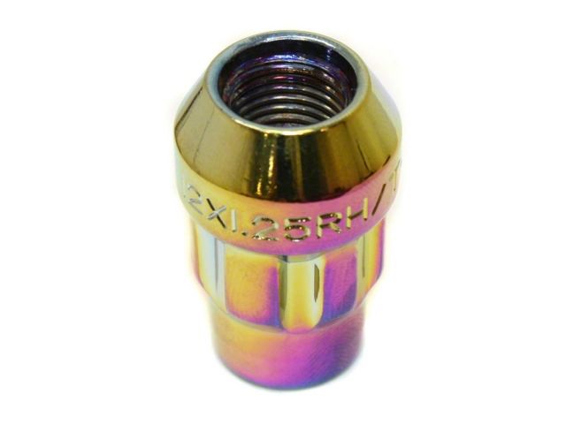 Muteki SR35 Closed End Lug Nuts 16+4 Lock Set M12x1.25mm Neo Chrome