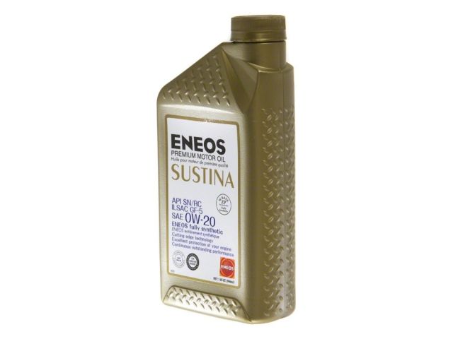 Eneos 0W20 Sustina Engine Oil 6qt Pack