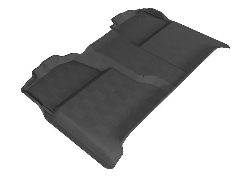 3D MAXpider 2007-2013 Chevrolet Silverado Crew Cab Kagu 2nd Row Floormats - Gray L1CH04721501 Main Image
