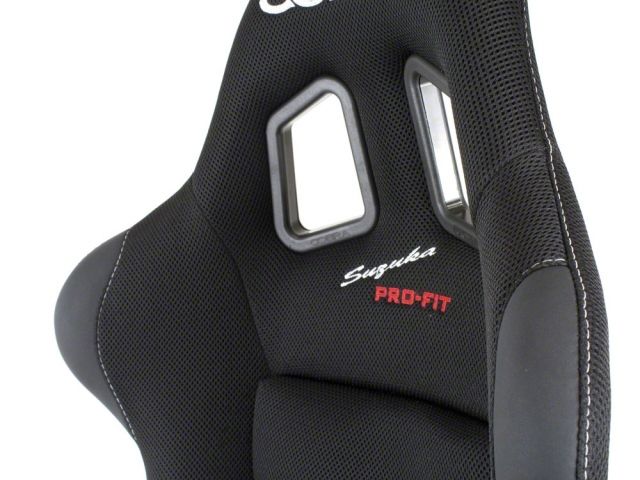 Cobra Suzuka Pro Racing Bucket Seat Black 079GE