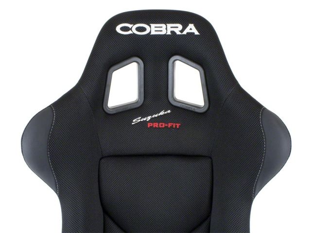 Cobra Suzuka Pro Racing Bucket Seat Black 079GE
