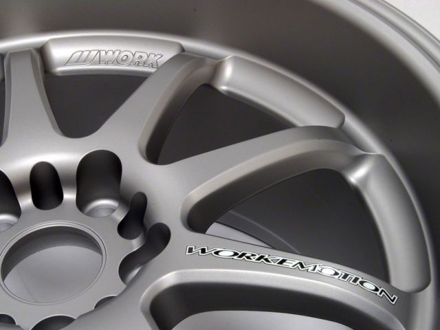 Work Wheels Work Emotion XD9 18x9.0 +20 5x114.3 Matt Gray Silver 07QXJ