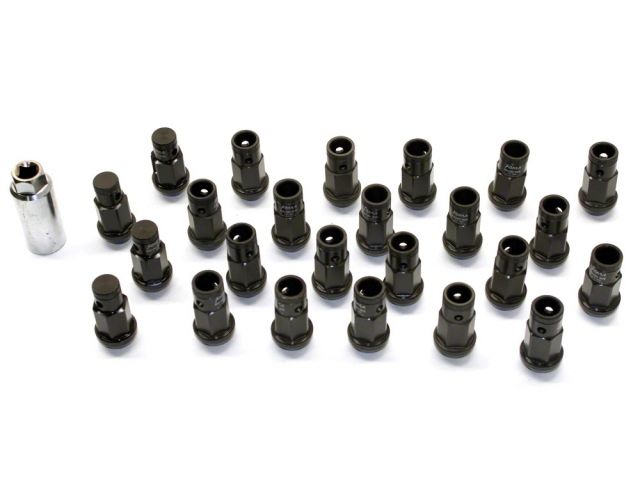 5Zigen Lug Nuts LNSET-OPENBLK 12X1.50 Item Image