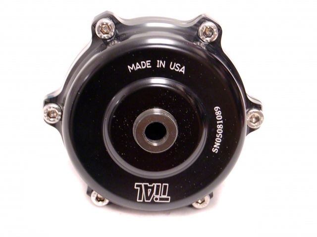 Tial Sport Q BOV Blow Off Valve w/ Aluminum Flange in Color Black with
