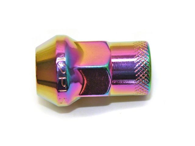 Muteki SR35 Closed End Lug Nuts 16+4 Lock Set M12x1.5mm Neo Chrome