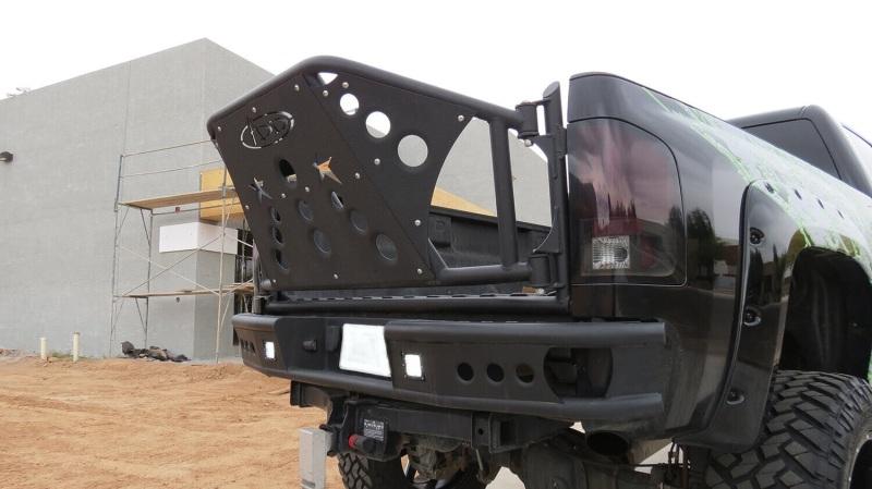 Addictive Desert Designs 07.5-10 GMC Sierra 2500 Dimple R Rear Bumper R4023012801NA Main Image