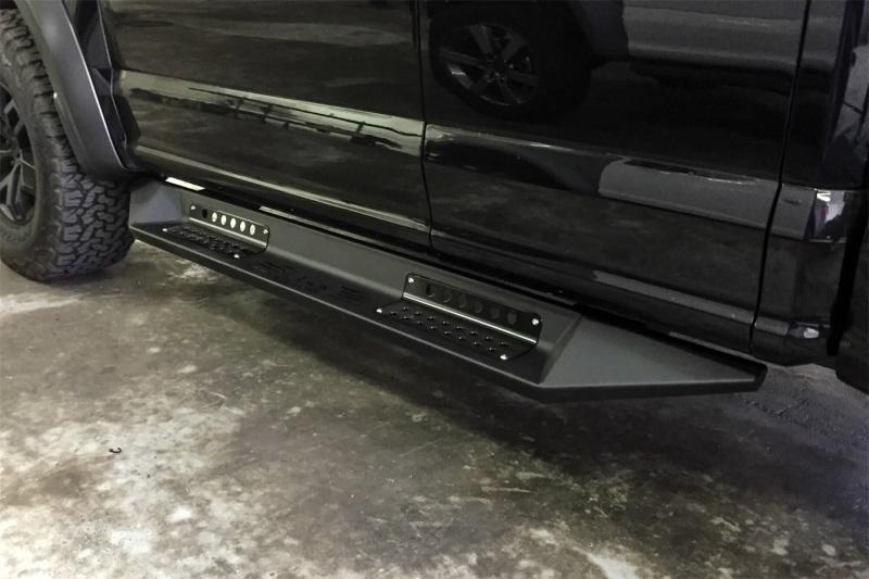 Addictive Desert Designs 17-18 Ford F-150 Raptor SuperCab HoneyBadger Side Steps S157921600103 Main Image