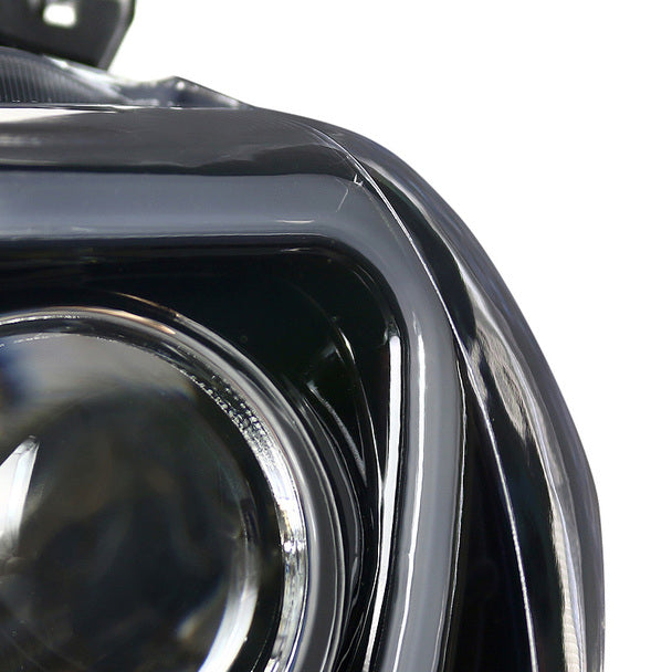 SEQUENTIAL SIGNAL PROJECTOR HEADLIGHTS- GLOSSY BLACK