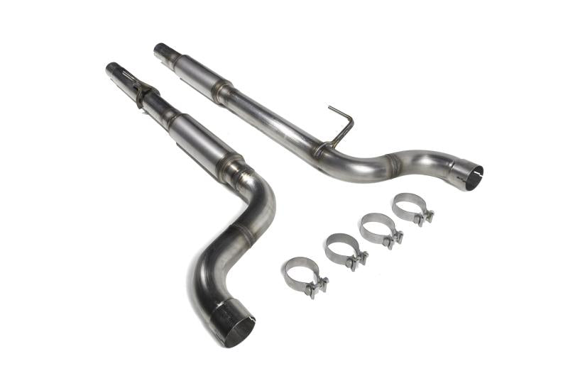 ROUSH 2017-2019 Raptor 304SS Muffler Delete Kit 422106 Main Image