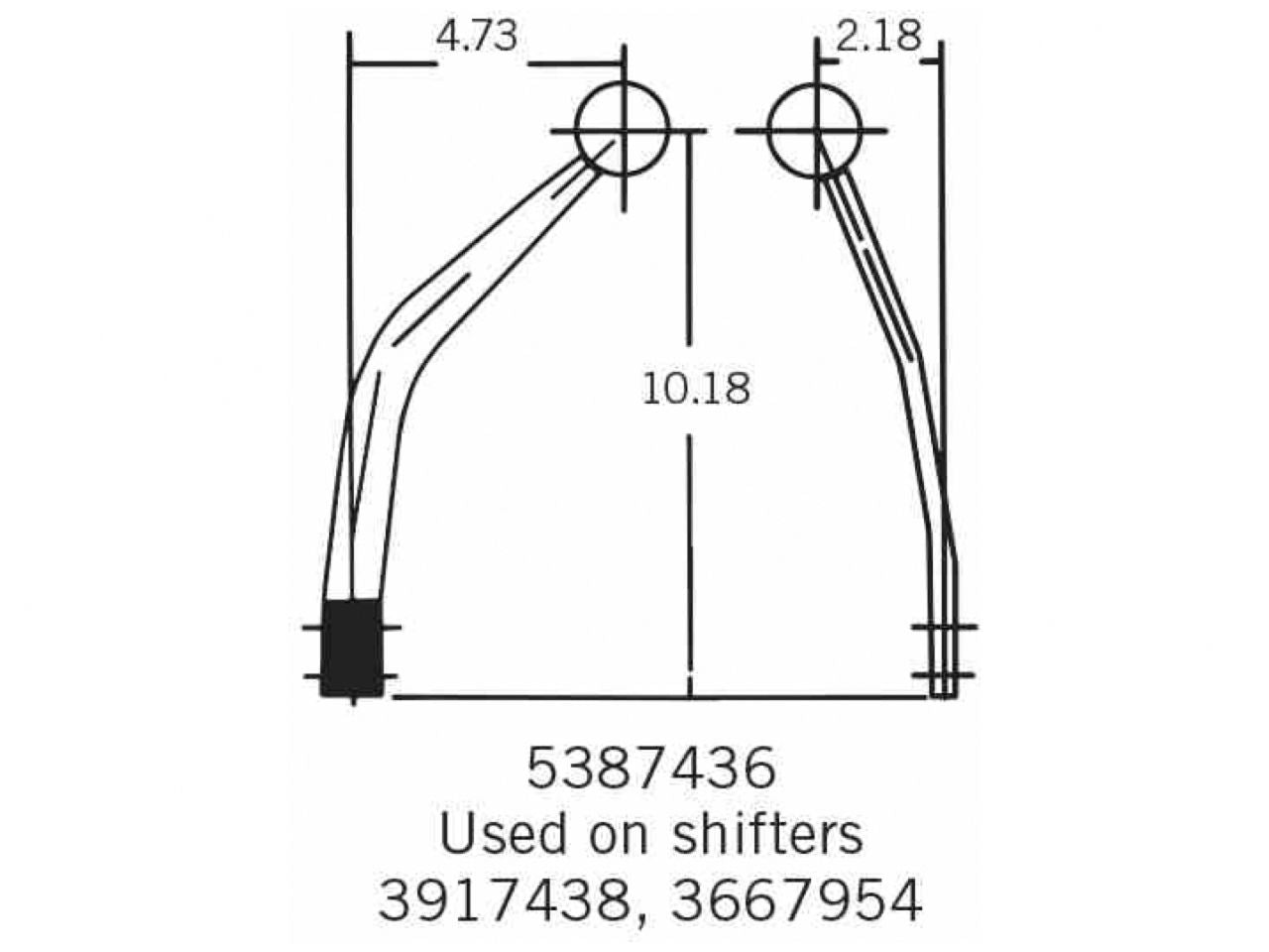Hurst Shifters Replacement Competition Plus Upper Stick Replacement Chrome Stick
