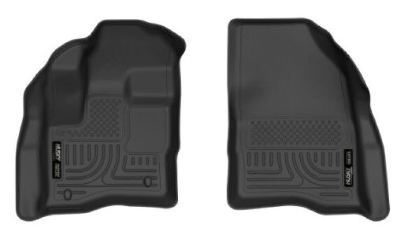 Husky Liners 10-19 Ford Taurus / 09-16 Lincoln MKS X-act Contour Series Front Floor Liners - Black 55621
