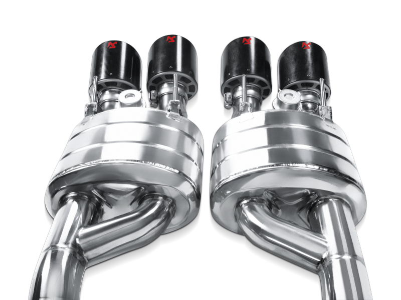 Akrapovic 06-11 Chevrolet Corvette ZO6/ZR1 (C6) Evolution Line Cat Back (SS) (Req. Tips) ME-CO/SS/1 Main Image
