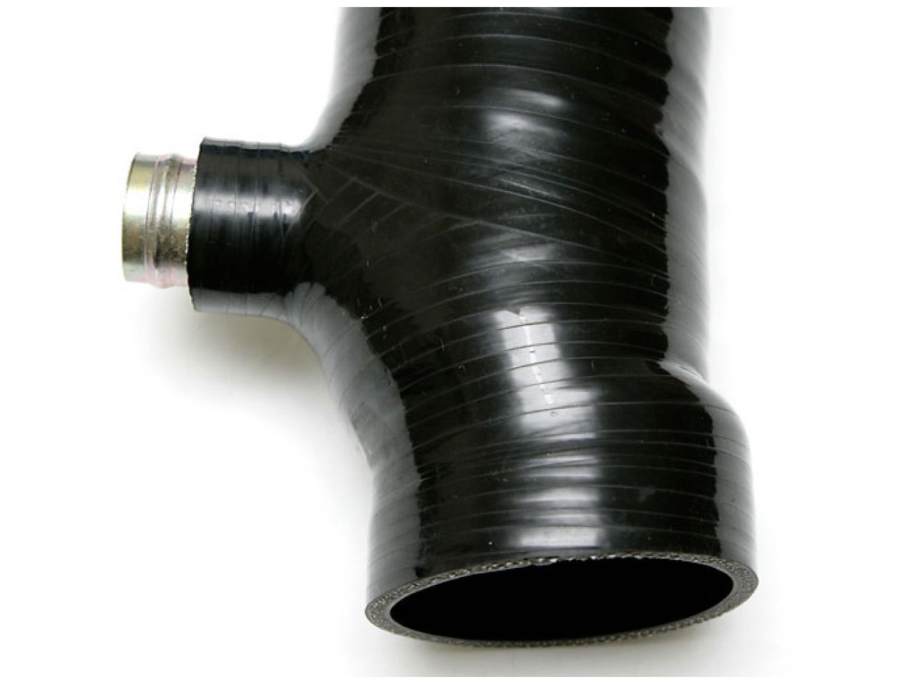 AVO Turboworld Silicone Turbo 3" Inlet Pipe - 02-12 WRX/04-12 STi w/ Turbo - Black