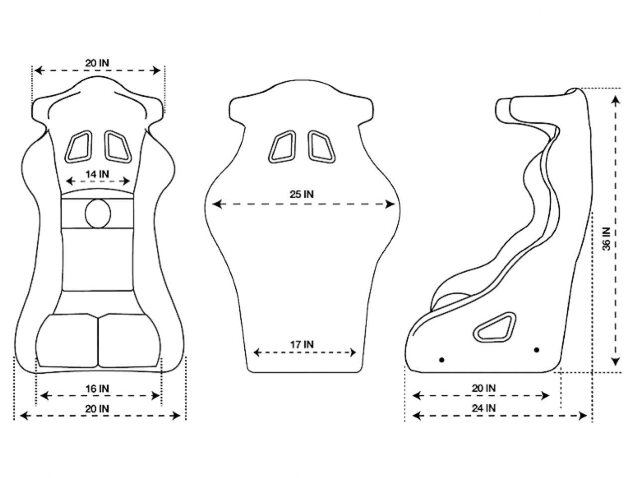 NRG FIA Competition Seat with Competition Fabric,FIA homologated